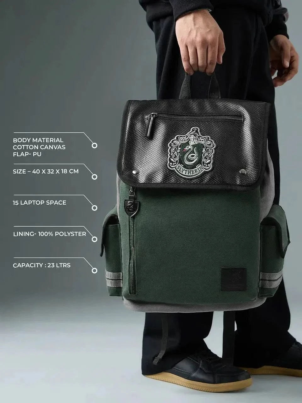 Harry Potter Slytherin Backpack