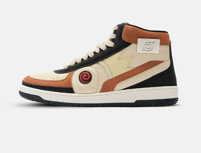 Naruto Split Sneakers High Top Sneakers