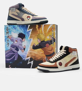 Naruto Split Sneakers High Top Sneakers
