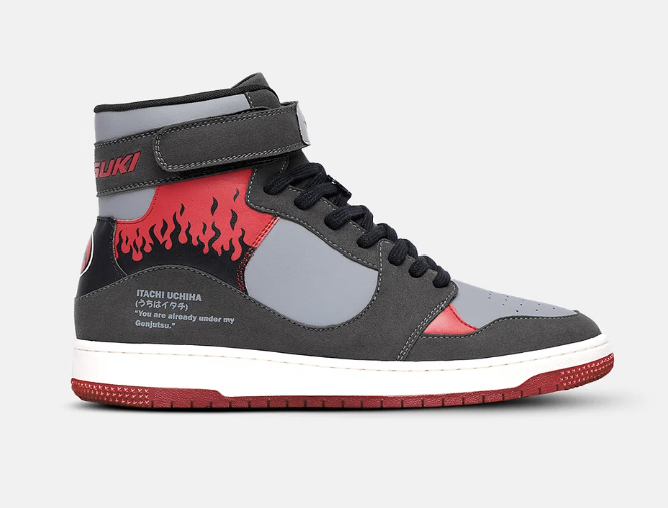 Naruto Itachi High Top Sneakers