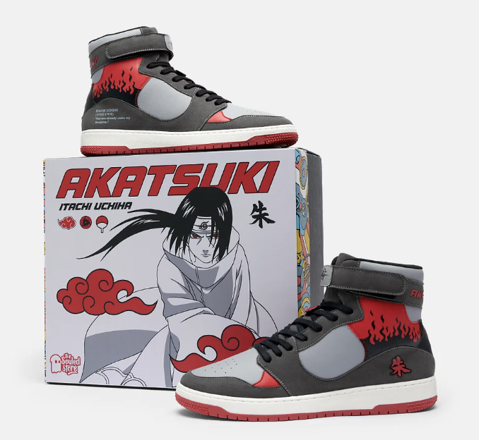 Naruto Itachi High Top Sneakers