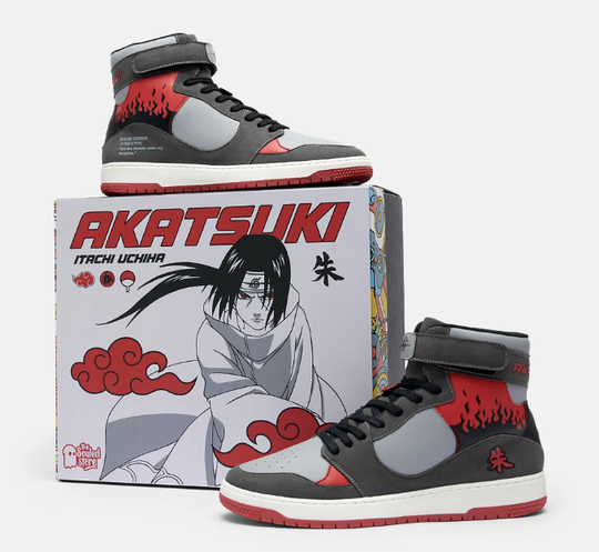 Naruto Itachi High Top Sneakers