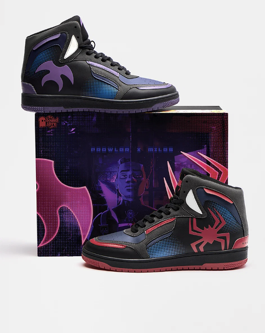 Spider-Man Split Sneakers Men High Top Sneakers