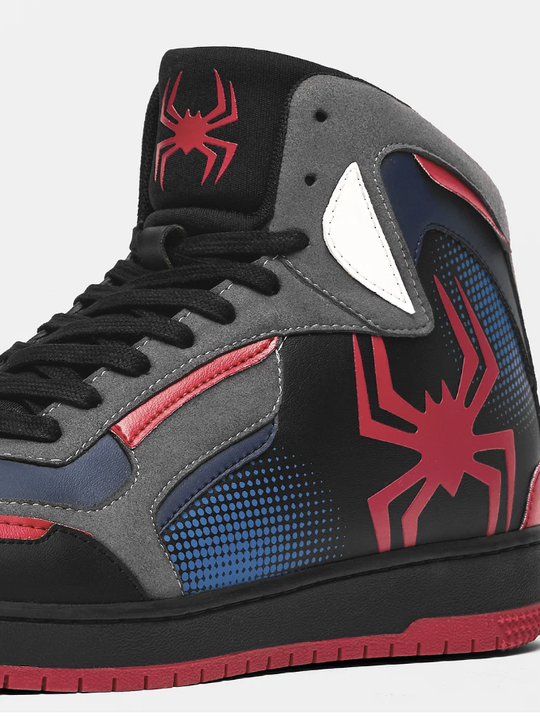 Spider-Man Split Sneakers Men High Top Sneakers